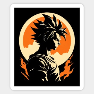 The Saiyan Sticker